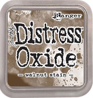 Walnut stain, Distress, oxide pad, Tim Holtz.*